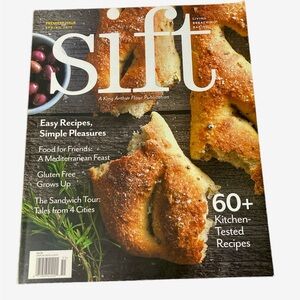 Sift Premiere Issue Magazine Spring 2015 from King Arthur Flour